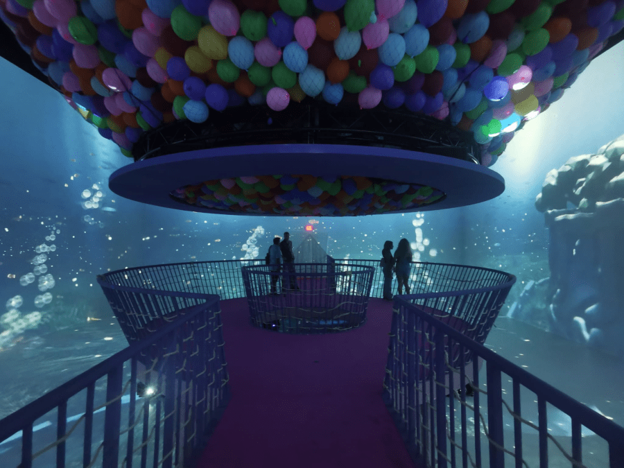 Balloon Getaway Room at Bubble Planet Berlin